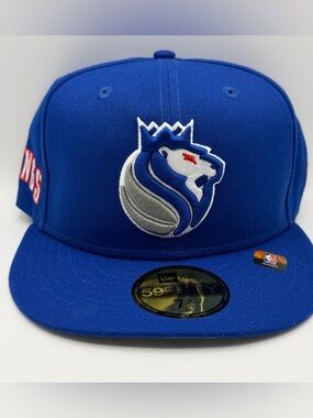 Sacramento Kings New Era 59Fifty Fitted Hat 7 3/4 '24 City Alt Logo Blue Cap